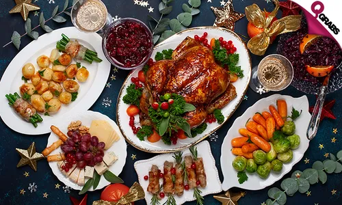 Festive Holiday Dinner Buffet at The Grand Lux Hotel!